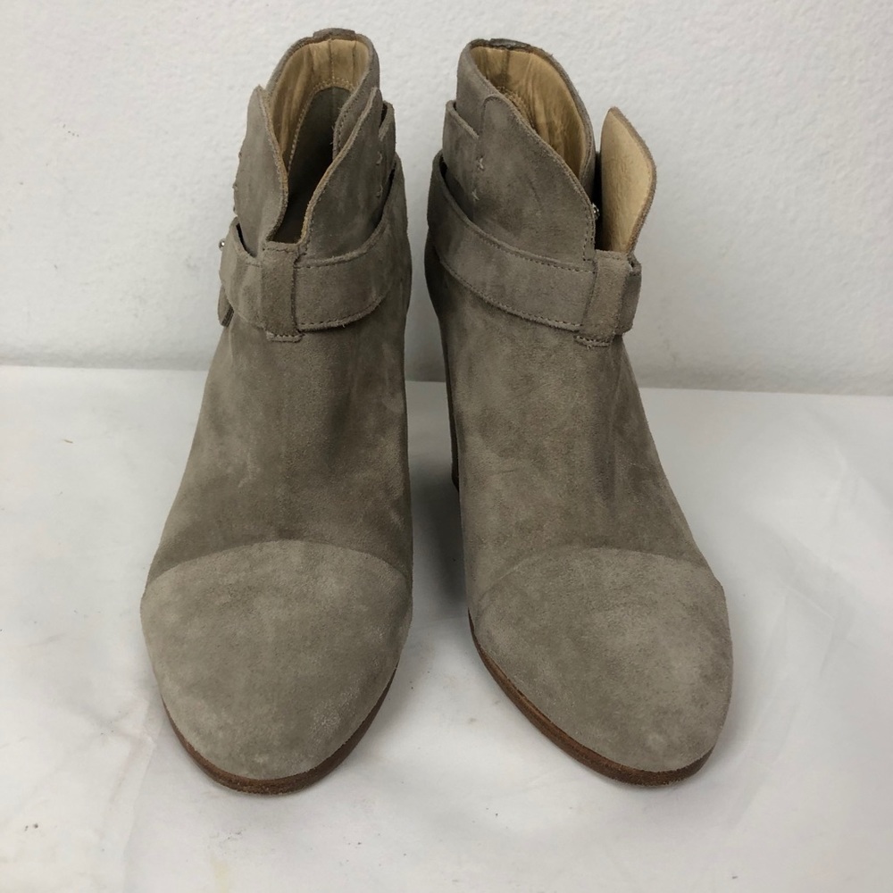 Rag & Bone stone suede Harrow heeled bootie - Picture 4 of 9